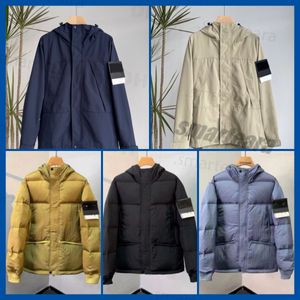 Designer Pocket Jackets Stone Jacket Långärmad dragkedja märken Män Företaget Comany Coat Windbreaker Embrodery Mens Shirts Coats Stones Island