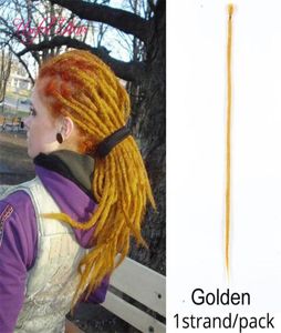 Dread-Haarverlängerungen, 20 Zoll, weiche Dreadlocks, Häkelzöpfe, Jumbo-Frisur, Ombre-Farbe, synthetische Faux Locs, Flechten, Haarverlängerung 3982911