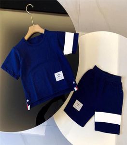 Baby Boys Girls Clothes Summer Short Sleeve Tshirts and Shorts Pants Set Children Luxury Designer Kid Clothing Kid Tracksuits Out3639860