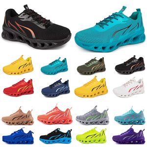 spring men women shoes Running Shoes fashion sports suitable sneakers Leisure lace-up Color black white blocking antiskid big size GAI 825