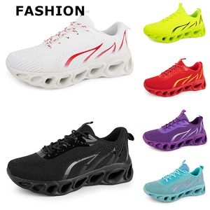 Männer Frauen Laufschuhe Schwarz Weiß Rot Blau Gelb Neon Grün Grau Herren Trainer Sportmode Outdoor Sportschuhe 38-45 GAI Farbe33