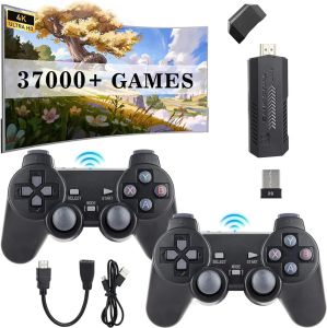 Konsolen x2 plus GD10 Pro Game Stick 40000+ Spiele 3D HD Retro Video Game Console Wireless Controller TV 40 Emulator für N64 PSP Arcade