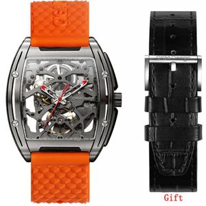 Relógios de pulso Ciga Design Watch Z Series Homens Mecânico Automático ES Sapphire Relógio de Pulso Top Marca Luxo Zegarek Meski 210728194K