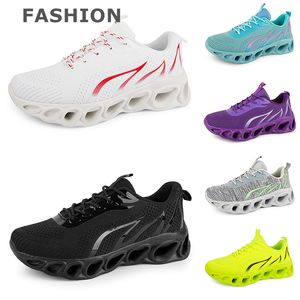 män kvinnor löpskor svart vit röd blå gul neon grön grå herr tränare sport mode utomhus atletiska sneakers eur38-45 gai color21