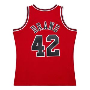 Sömda baskettröjor Elton Brand 1999-2000 Mesh Hardwoods Classic Retro Jersey Men Women Youth S-6XL