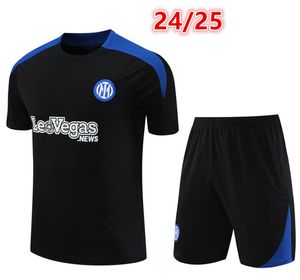 2024 2025インターフットボールシャツThuram Lautaro Training Shirts 23 24 25 Milan Men Kids Soccer Jersey Camiseta Futbol Maillot Foot