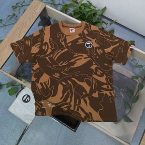 Mode in Übergröße, T-Shirts, Polos, Rundhalsausschnitt, bestickte und bedruckte Sommerkleidung im Polar-Stil mit Streetwear-Sljfel aus reiner Baumwolle