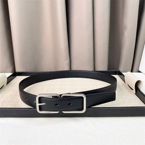 LOVEVIVI Designer Mens Belts Womens Man Classic Fashion Casual Letter Smooth Buckle Womens Mens Leather Belt Width 2.5Cm