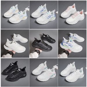 Buty sportowe dla mężczyzn kobiety Triple White Black Designer Treners Treakers GAI-108