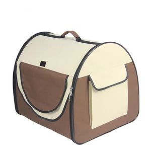 Портативная сумка для прогулок с домашними животными, дорожная складная сумка для собак, кошек, средних и больших автомобильных питомников для собак 240226