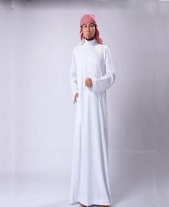 Abaya S Arabistan Geleneksel Adam Müslüman Uzun Cüppeler Elbise Jubba Thobe Arap bluz elbisesi İslami Giyim Arap Kaftan Kıyafetleri Eth9133561