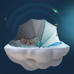 Arched Baby Bed Mosquito Net Summer Anti Insect Childrens Tent Portable Folding Canopy On The Crib Bedding 240223