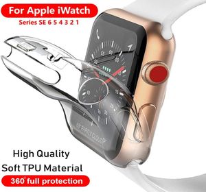 Soft Transparent TPU Case For Apple Watch 38mm 42mm 40mm 44mm Clear Protective Case For iWatch Series 1 2 3 4 53423472