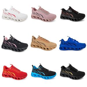 Homens populares Mulheres Running Shoes Gai Black White Purple Pink Green Azul azul claro Amarelo nua de ameixa masculina Sports Sports Walking