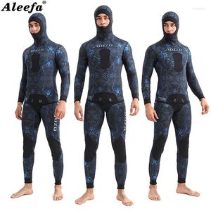 Kvinnors badkläder herr 1,5 mm/3mm spearfishing våtdräkt kamouflage jakt våt kostym vinter baddräkt perfekt för gratis dykning och surfing