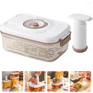 Storage Bottles Lunch Container Fresh Keeping Large Fresh-keeping Produce Saver Vacuum Seal Food Sealing Flour And Sugar Containers