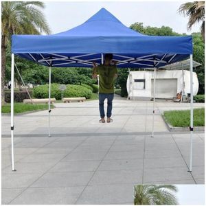 Tents And Shelters Outdoor Tent Top Er Oxford Gazebo Roof Cloth Waterproof Cam Garden Party Awnings Canopy Sun Shelter Only Drop Del Dhauq