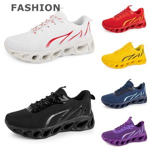 men women running shoes Black White Red Blue Yellow Neon Green Grey mens trainers sports fashion outdoor athletic sneakers eur38-45 GAI color99