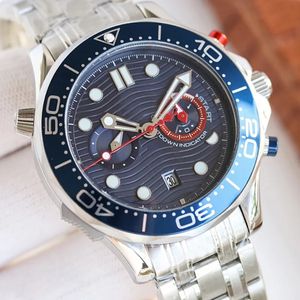 U1 Toppkvalitet AAA Nyaste män Titta på Auckland Automatiska rörelse Watchs Worlds Cup Orologio Wristwatch Watch Montre de Luxe Chronograph FUNTIONS HANRSWATCHES