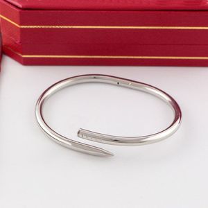 bracciale rigido Juste a Clou Bracciale per unghie Gioielli di lusso bracciale rigidoSet Auger Lovers Uomini e donne 16 19 Cm Oro rosa Acciaio al titanio292o