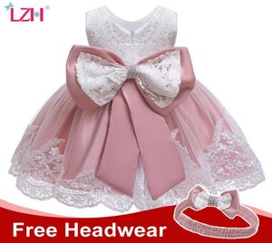 LZH Winter Baby Mädchen Kleid Neugeborenen Spitze Prinzessin Kleider Für Baby 1. Jahr Geburtstag Kleid Halloween Kostüm Kleinkind Party Kleid LJ2890062