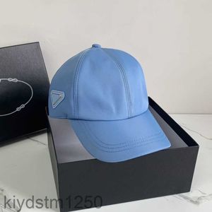 Mulheres Nylon Hat Mens Baseball Cap Designers Equipado Caps Chapéus Side Triângulo Casquette Presente 2105284SX WN61