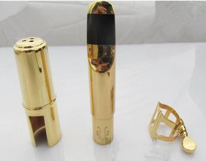 Yanagizawa Ny kvalitet Professionell tenor Soprano Alto Saxofon Metall Mynstycke Guldlack Nr 59 MUNPIEK SAX6698665