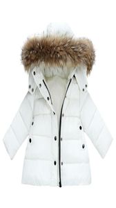 子供の女の子の男の子ロシア冬の毛皮の肥厚パーカーのフード付きコートジャケットオーバーコート110yベビーキッズ服アウターY22505160