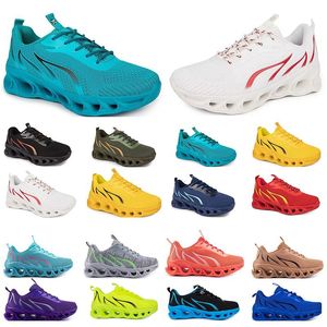 Mens Sport Running Shoes Atletik Buule Siyah Beyaz Kahverengi Gri Erkek Eğitmenler Spor ayakkabılar Moda Açık Moda 464