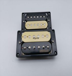 Rarre Zebra Anlico Electric Guitar Pickups Humbucker Electric Guitar Pickups 4C Black 1 Set4958447