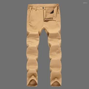 Men's Pants Great Men Breathable Warm All Match Smooth Outdoor Slim