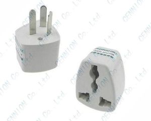 UK UE UE Universal to AU AC Power Plug Adapter Travel 3 Pin Converter Australia 100pcLlot6210299