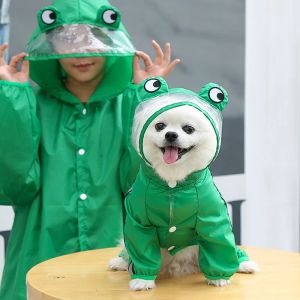 Płaszcz przeciwdeszczowy pies psa deszczowy moda dinozaur w stylu kombinezonu wodoodporna kurtka dla psów szczeniąt wodoodporne ubrania do psów płaszcz dla zwierząt domowych