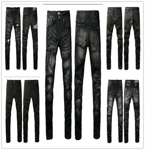 Nuovi jeans da uomo moda skinny dritto slim strappato Jean elastico casual motociclista stretch denim pantaloni classici pantaloni jeans 2024 vendita superiore