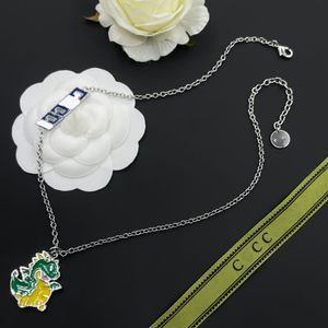 Designer colares carta pingentes marca jóias cristal pérola neckalce cadeias 18k ouro alta textura cobre gargantilha pingente homens mulheres acessórios presentes