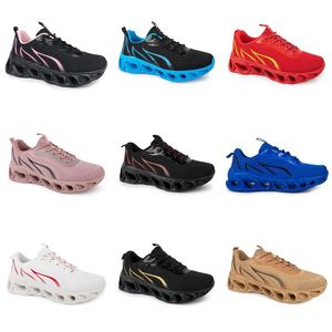 Männer Frauen Laufschuhe GAI Schwarz Weiß Lila Rosa Grün Marineblau Hellgelb Beige Nude Pflaume Herren Trainer Sport Turnschuhe Achtunddreißig Trends