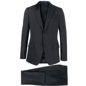 Suits Suit For Men Slim Fit 3 Piece Formal Business Wedding Groom Groomsmen Tuxedo Blazer Vest Pants Sets Solid Tailor Made Outfits