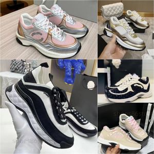 Channel Shoes Designer-Channel-Schuhe für Damen-Sneaker, lässige Outdoor-Laufschuhe, reflektierende Sneakers, Vintage-Wildleder und Herren-Trainer, modischer Derma