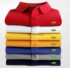 high Men's T-Shirts quality Mens Designer Polos Brand small horse Crocodile Embroidery clothing men fabric letter polo t-shirt collar casual shirt tops 240304