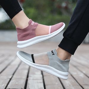 Women Men Casual Shoes Comfort Pink Red Dark orange Yellow mens Trainers Sports Sneakers Size 36-46 GAI