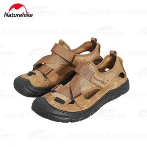 Masculino wading sapato caminhadas acampamento pesca verão ao ar livre sandálias de praia antiderrapante sapatos de borracha 240223