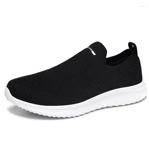 Shoes Flat Women's Slip-On 774 Casual Knitting Sock Sneakers Ladies Plus Size Soft Lovers Loafers Breathable Mesh Outdoor Woman Sport 73