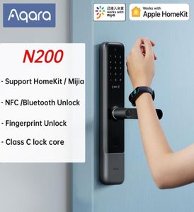AQARA N200スマートドアロック3D指紋パスワードNFCクラスのロック解除DOORBELLサポートMijia Apple HomeKit 209533178