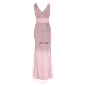 Grundlegende Freizeitkleider Sexy Pailletten-Abschlussball-langes Kleid Elegante schulterfreie Brautjungfernparty-Kleider Frauen-langes Kleid Sexy figurbetontes Kleid #T3G Y0118 240304