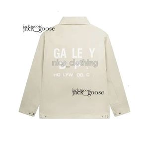 Speckle Men's Jacket Graffiti Coat Gallery Jacket Rapper Mens Designer Letter Flame Print High Street Galery Dept Coat Galery Dept Jacket 166