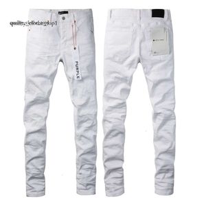 Lila Jeans Designer Jeans Herren Jeans Herren Knielang Skinny Straight Jean Trendy Lange Gerade Ripped High Hip Hop Fashion Street Jeans Größe 29-40 861