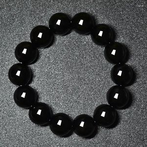 Strand Brazil Black Agate Bransoleta