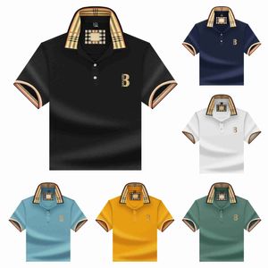 T-Shirts 2023 Men's Designer Mens Luxury Polo T-Shirt Fashion Summer Shirt Embroidered High Street Top M/L/XL/2XL/3XL4XL 240304