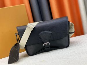 Designer män messenger väska montsouris axel ryggsäck lyx s-cape axel s lås väska äkta läder crossbody handväska totes handväska m23097