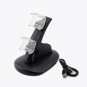 High Quality Ps4 Charging Stand Play Station 4 Joystick Gamepad Double Charger Wireless Controller Chargers Mini USB Port Charger Dropshipping